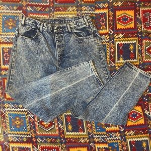 1980s Vintage Gap Acid Wash Jeans